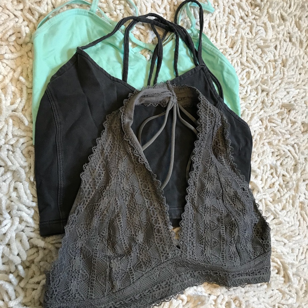 Three Strappy Bralette Bundle! - image 1